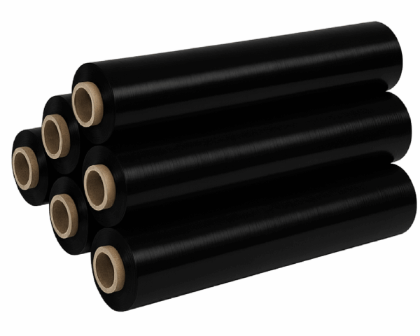 Hand Pallet Wrap Cast Black 500mm x 250M x 17Mu - Invictus 150% Stretch