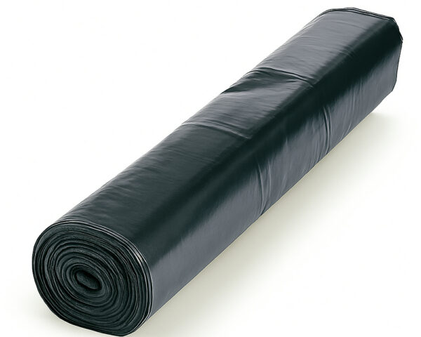 Polythene Film 1050/4000mm x 50M M/F Black