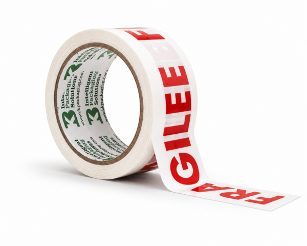 Tape 48mm x 66m - FRAGILE - Red/White