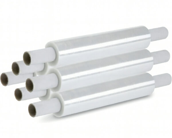 Hand Pallet Wrap Cast 400mm x 300m x 13Mu - Invictus 150% Stretch Extd Core