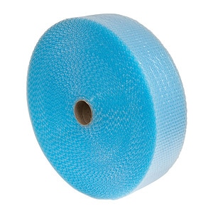 Bubble Wrap 150mm x 100m 10mm Blue H/D S/A Hi-Tack