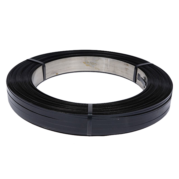 Oscillated Steel Strapping 19mm x 0.5mm x 670m - Black (50kg)