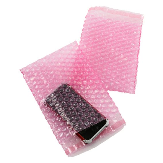 Bubble Pouch 130mm x 185mm + Lip 500/Box Anti-Static