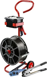 Strapping Kit inc. Trolley With Wheels – Heavy Duty