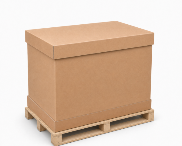 Pallet Box 770mm x 570mm x 660mm + H/T Pallet