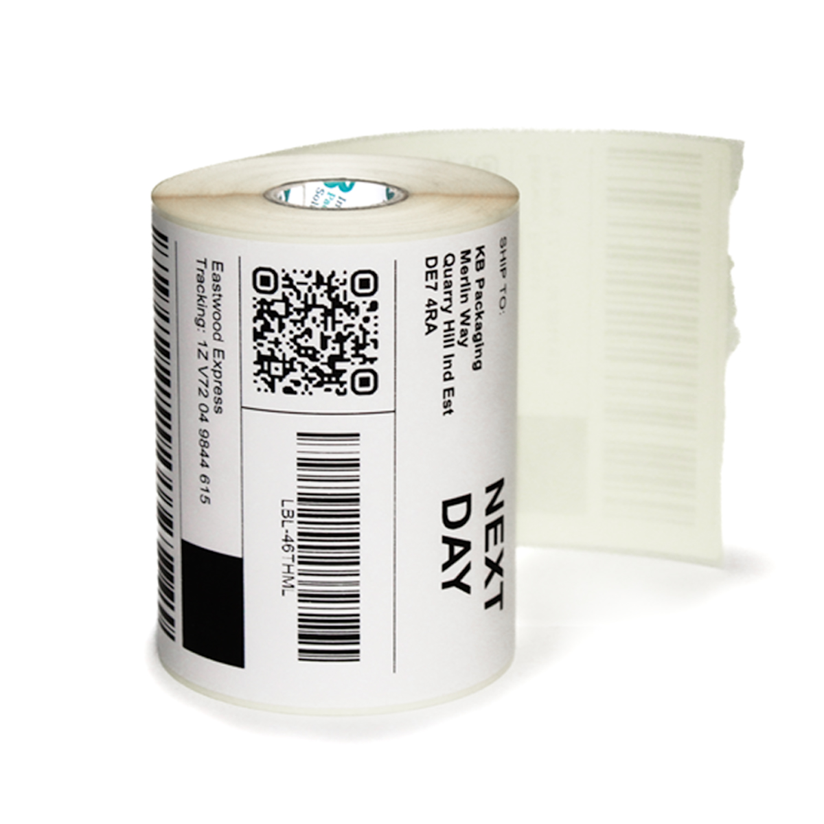 Labels Direct Thermal 101.6mm x 152.4mm - 4" x 6" - Roll of 500 - Image 2