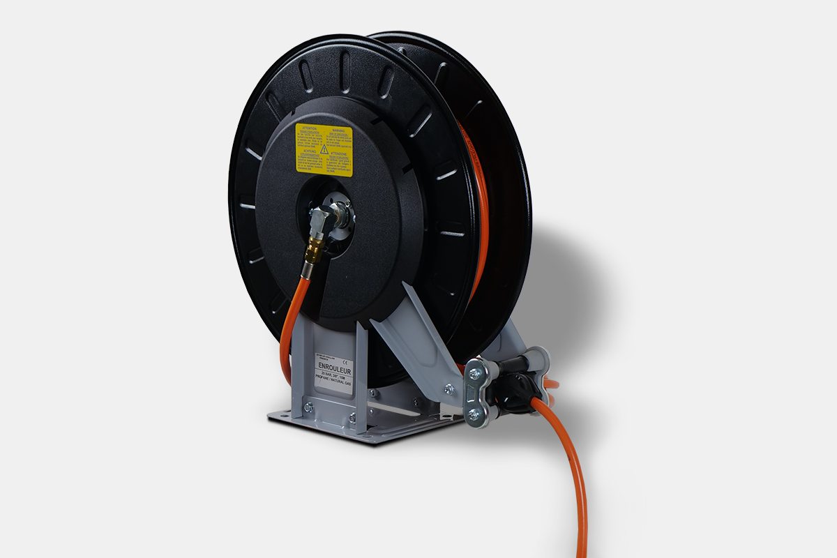 Ripack Gas Hose Reel Winder & Swivelling Support