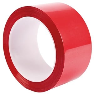 Tape 48mm x 66m Red PVC
