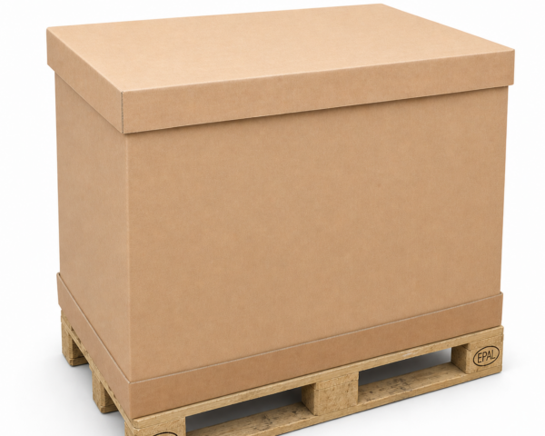 Pallet Box HD 1170mm x 775mm x 762mm + 22mm Pallet