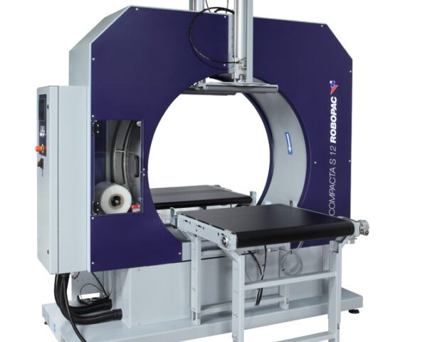 Robopac Compacta 12 Spiral Wrapping Machine - 250mm Reel Width