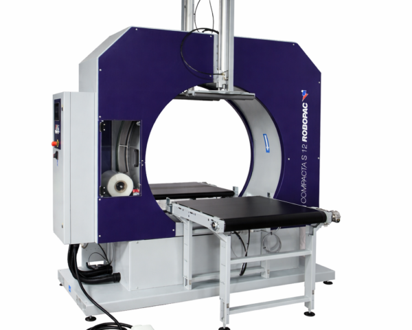 Robopac Compacta 12 Spiral Wrapping Machine - 250mm Reel Width