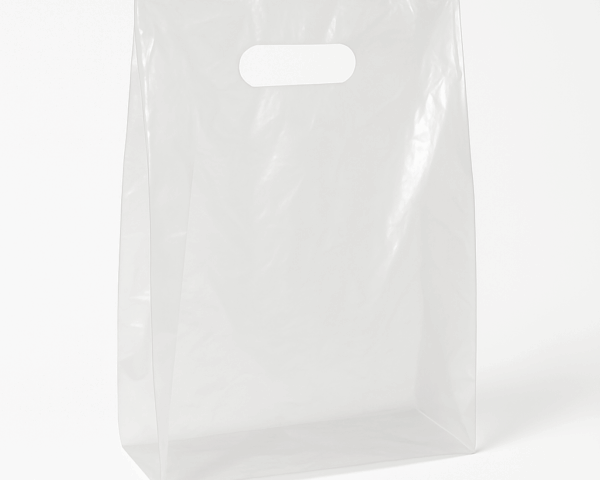 Clear Carrier Bag 15/18/3 Gussett- 45/90Mu Vg