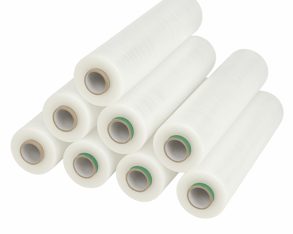 BOLT® Hand Pallet Wrap Pre 400mm x 800m White - 5Mu