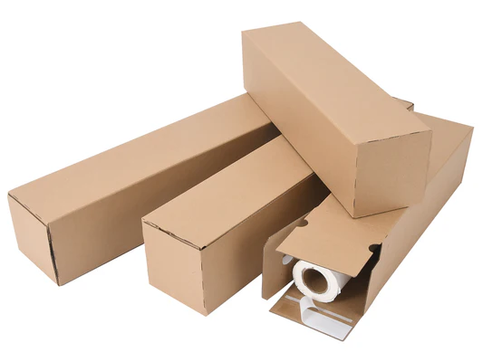 Postal Tube Box 340mm x 110mm x 110mm - Peel & Seal