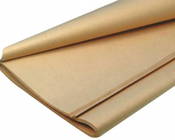 Machine-Glazed Paper Unikraft Alpha - 450mm x 700mm x 20gsm - Brown