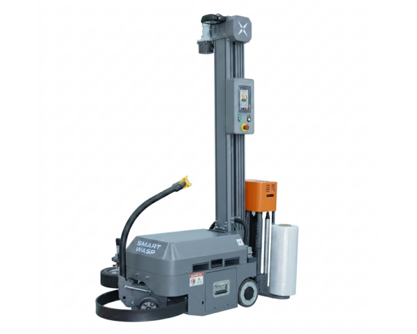 Smart Wasp Robot R600 Intelligent Pallet Wrapping Machine - 250% Stretch