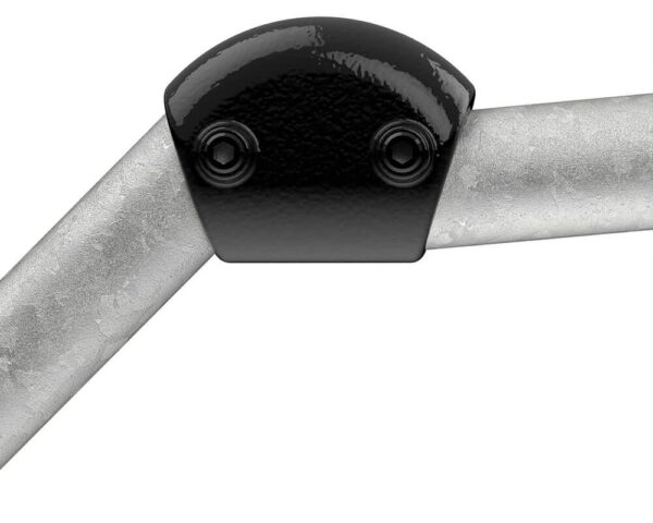 15-60 Degree Elbow - Black Powder Coated