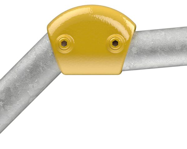 15-60 Degree Elbow For 48.3mm Tube - Yellow Powder Coated