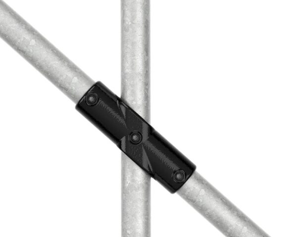 Adjustable 2 Socket Cross - Black Powder Coated