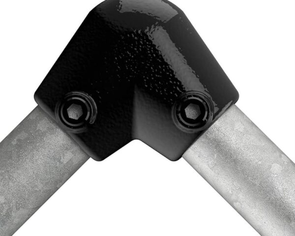 Elbow For Gradient - Black Powder Coated