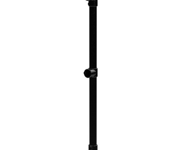 End Post For 48.3mm Tube - Black Powder Coated