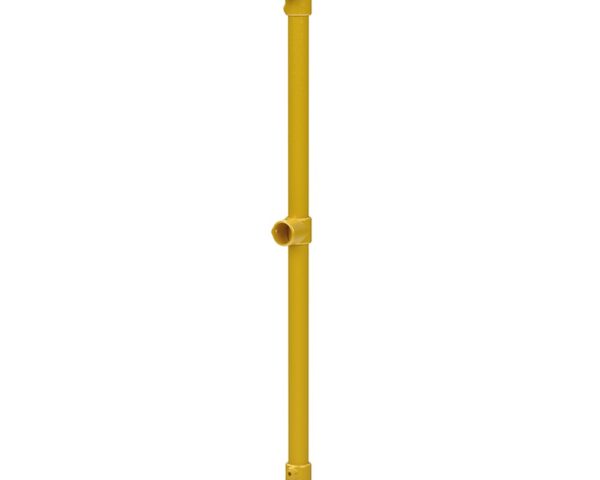 End Post For 48.3mm Tube - Yellow Powder Coated