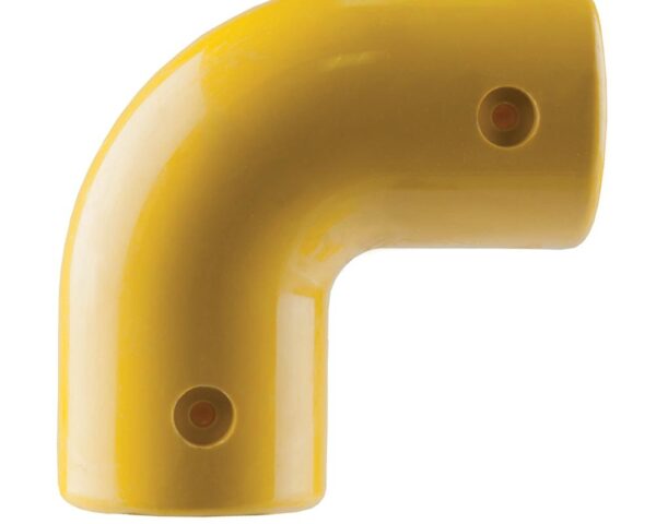 GRP Barrier System 90 Degree Elbow Yellow