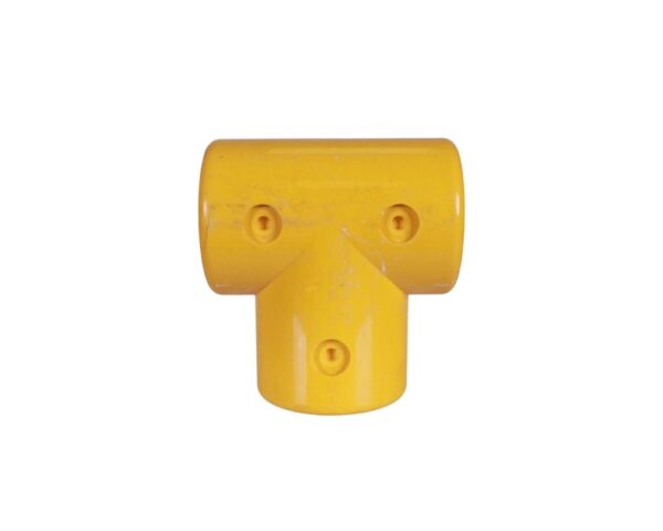 GRP Barrier System 90 degree long Tee Yellow