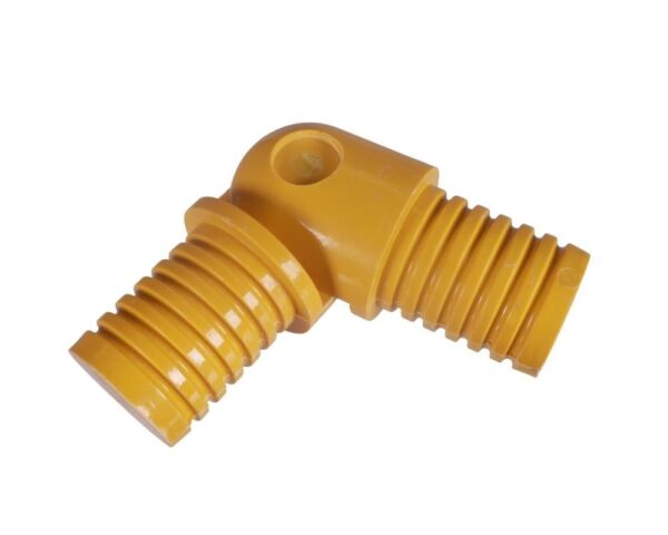 GRP Barrier System Adjustable Internal Fix Elbow Yellow