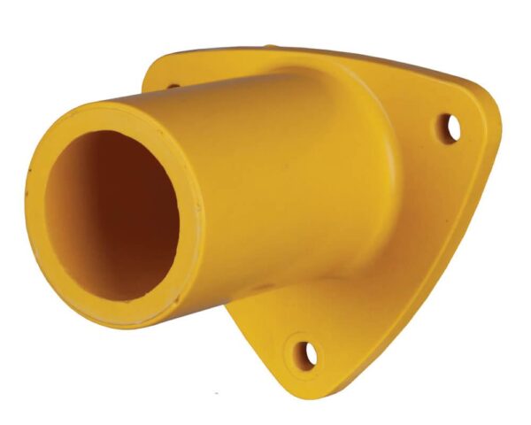 GRP Barrier System Railing Flange Yellow