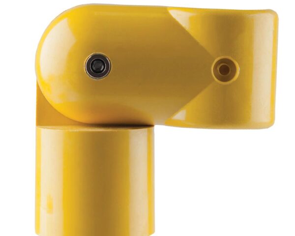GRP Barrier System Single Adjustable Yellow
