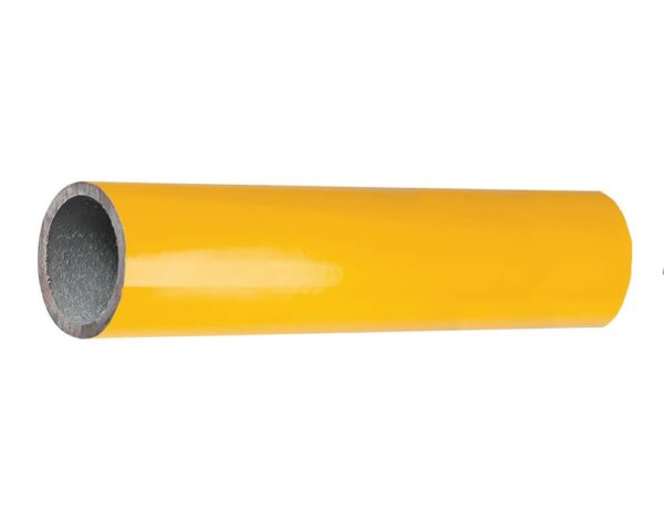 Galvanised 'D' Tube 48.3mm O/Dia Medium Length Approx 1044mm PPC Yellow RAL 1023