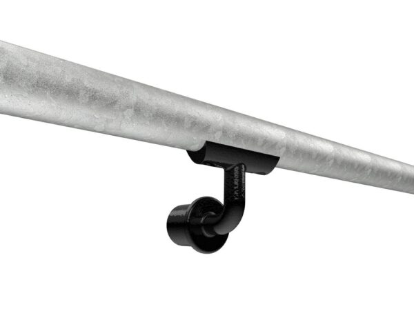 Intermediate Bracket For 48.3mm Tube - Black Powder Coated