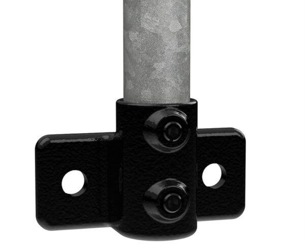 Railing Side Support - Black Powder Coated