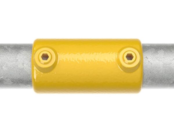 Sleeve Joint For 48.3mm Tube - Yellow Powder Coated