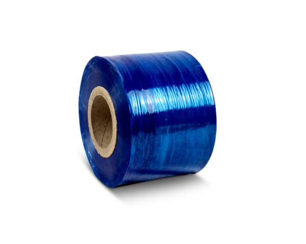 Spiral Wrap 125mm x 23Mu x 76mm Core - 900m - Blue Tint