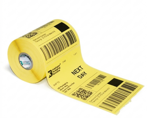 Labels Direct Thermal *Yellow* 101.6mm x 152.4mm - 4" x 6" - Roll of 500