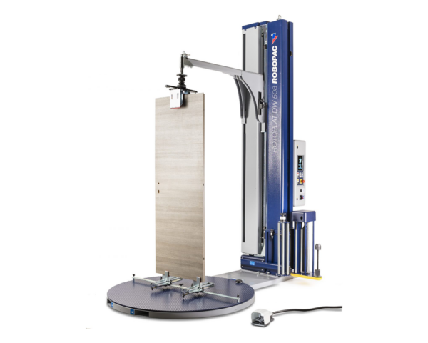 Robopac Rotoplat 508 PDS Turntable Door Wrapping Machine